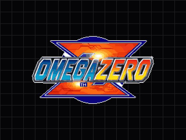 omega-zero's boot logo over the grid